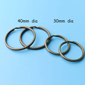 20pcs O ring saltare gli anelli 1" 1/4 o 1' 1/ 2 pollici argento jumpe anelli, argento O ring, sacchetto che fare forniture, Saccheria anelli salto -30/40 mm gke1