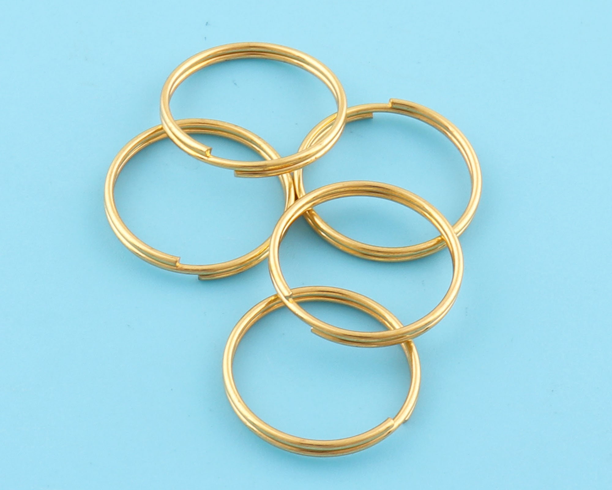 Key Split Rings Key Ring Metal O Rings,double Split Jump Rings,key