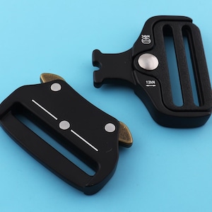 Metal Release Buckle inner 39 mm black color,belt buckle,for Backpacks Webbing, Clip Lock garment accessories