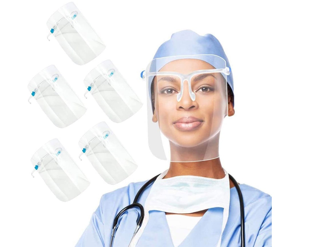 Safety Face Shieldface Mask Visor Maskprotective Etsy