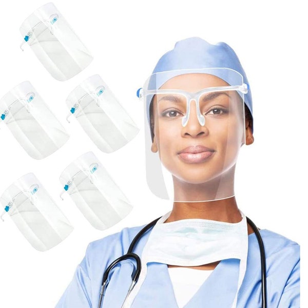 Glasses Face Shield Etsy