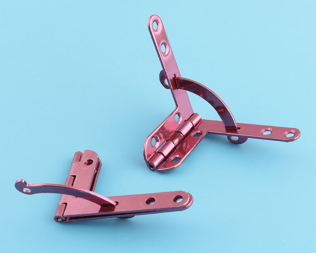 Support Hinge Metal Box Hinges With Light Purple Color3244 Etsy