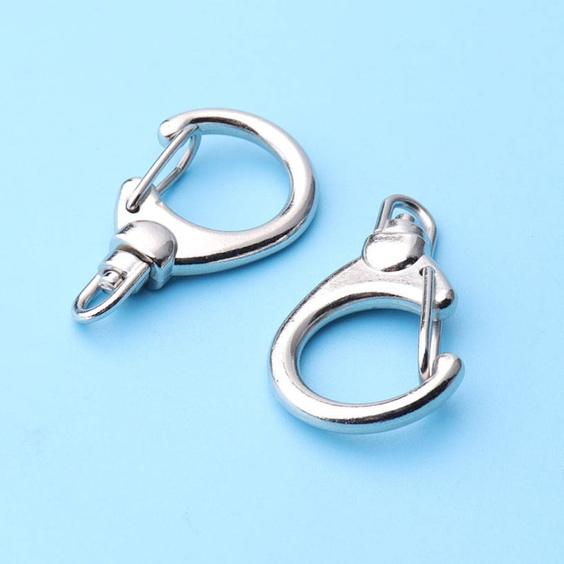 10pcs Clasp 3/4 Wide Swivel Clasp Chain Push Gate Keychain Etsy