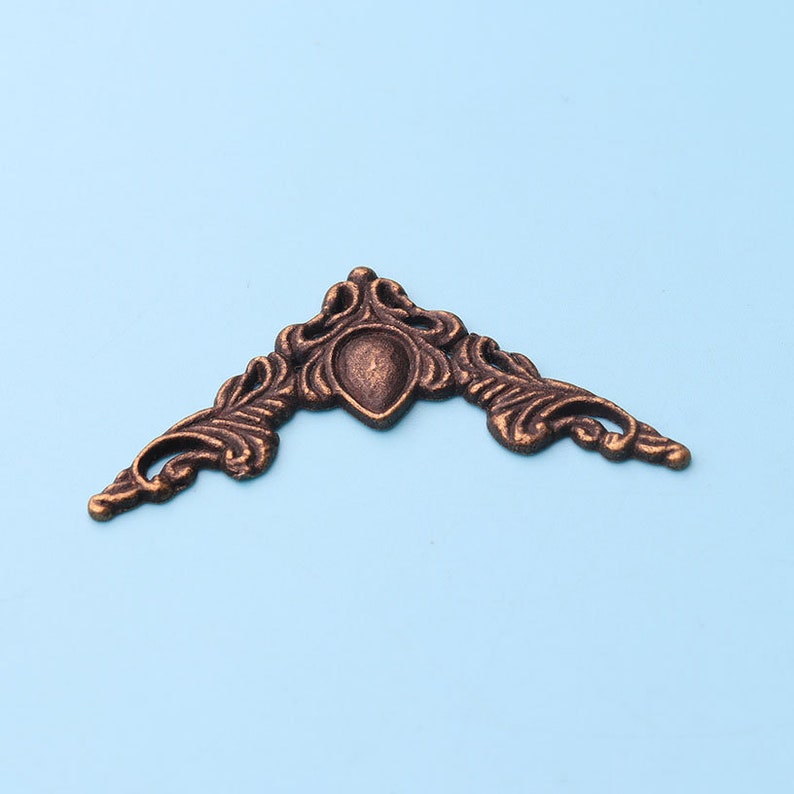 8pcs 40mm Corner Decorative Bracket Antique Bronze Flat Corner Etsy