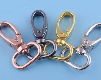 20mm Swivel Clasps claw,swivel dog hook,Lobster Clasp Purse hardware bag Handbag lanyard Clasp,strap webbing clip,key ring clasps 6pcs