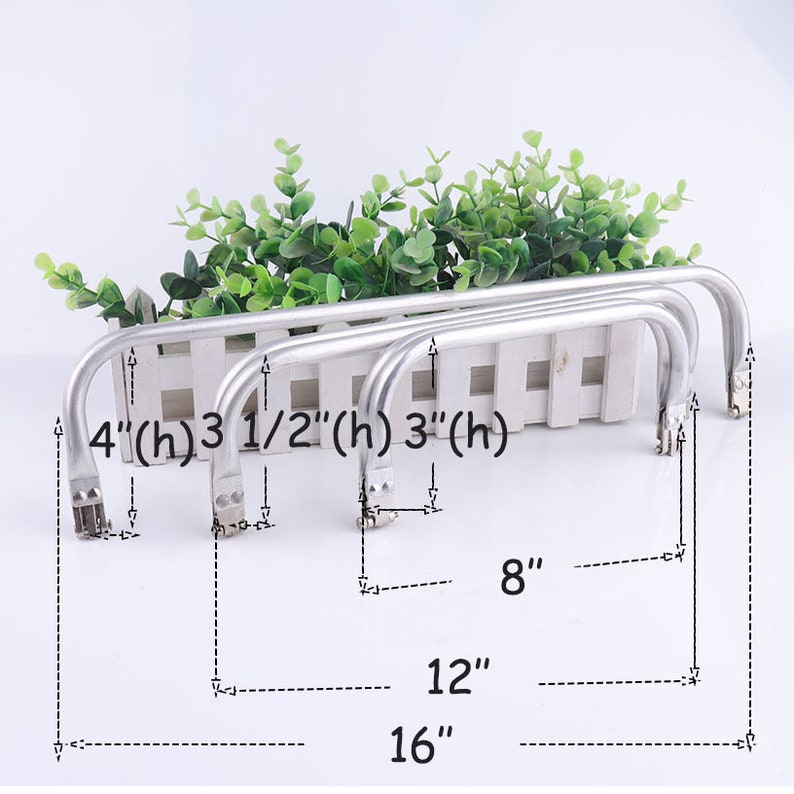 Aluminous Tubular Internal Hinge Bag Frame Purse Frame Etsy