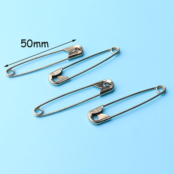 24pcs Pin Gold Clothing Safety Pin, 2''inch Jewelry Pins, Cloth Pins,  Safety Pins, Pins.high Quality Pins 50mm Bz21 -  Sweden