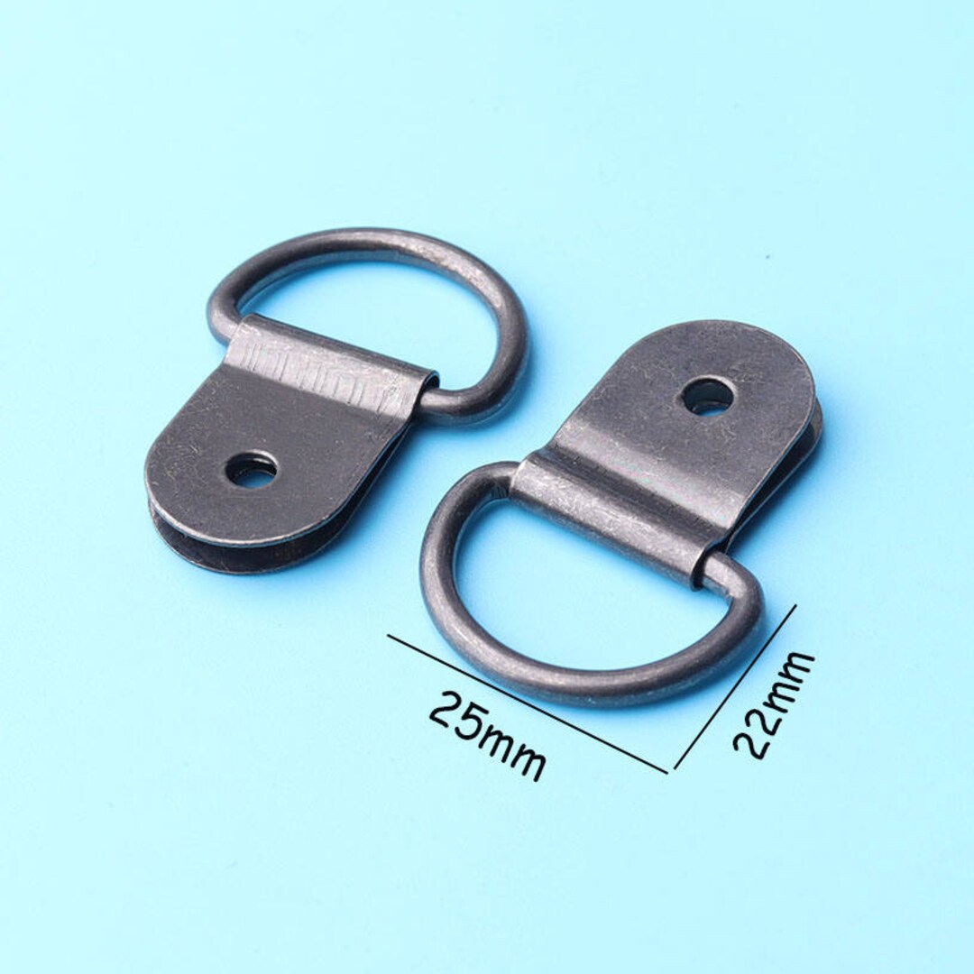 10pcs D Ring Picture Hangers, Small Hanger, Picture Frame Hanger