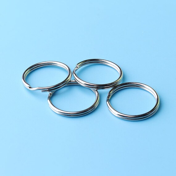 1set Gold & Silver Tone Alloy Handmade Diy Open Jump Rings For Jewelry  Making