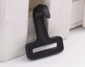 FUGLUS 20 Stück Kunststoffhaken Outdoor - Zelt Haken Für Camping, Rucksack & Laternen | Tragkraft 20kg