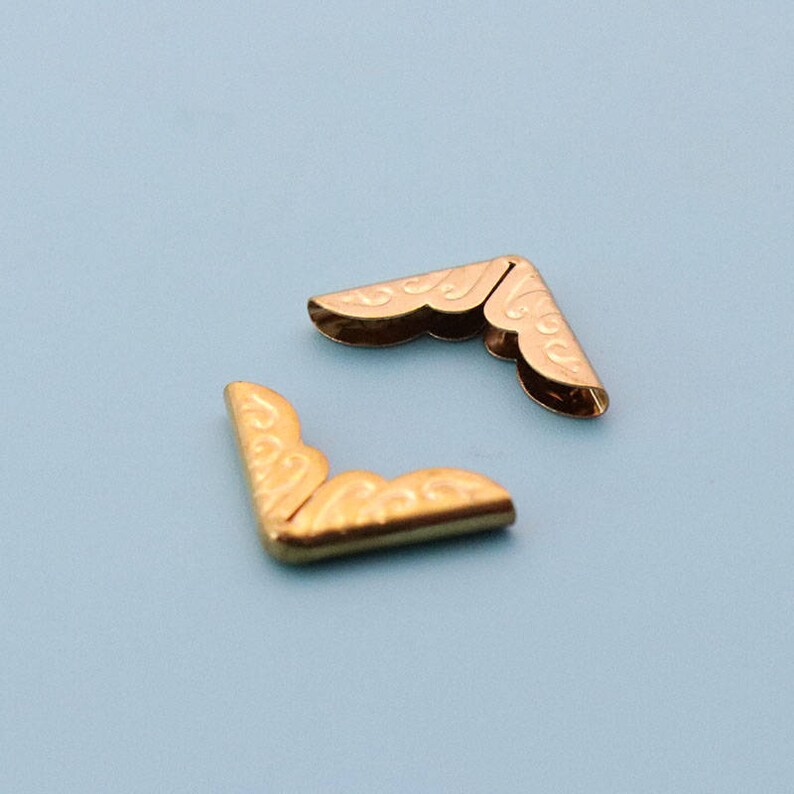 Corners Protectors 100pcs 153 Mmrose Gold Corners Protectors Notebook