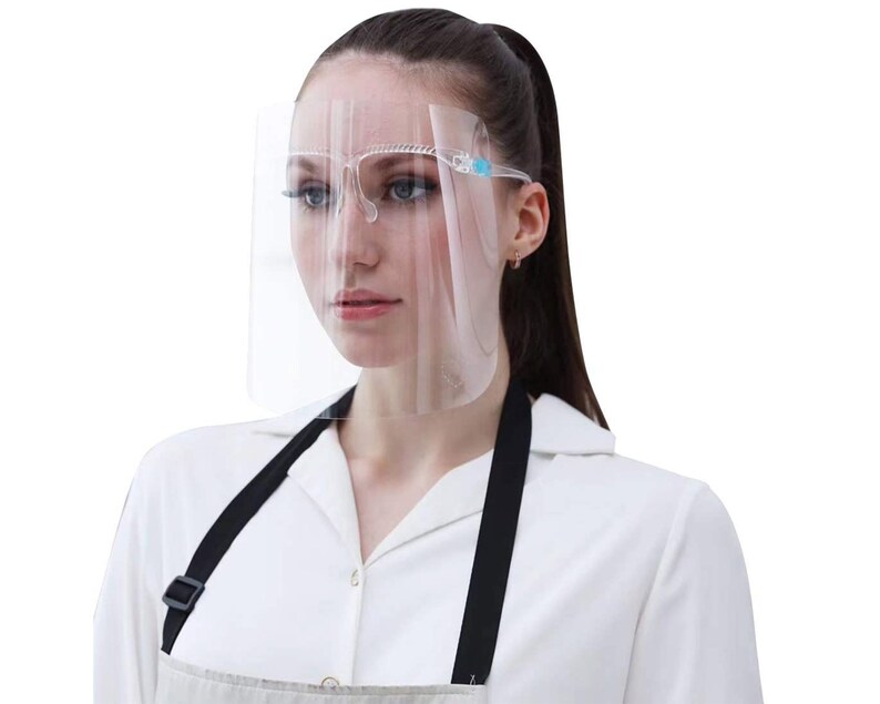 Safety Face Shieldface Mask Visor Maskprotective Etsy