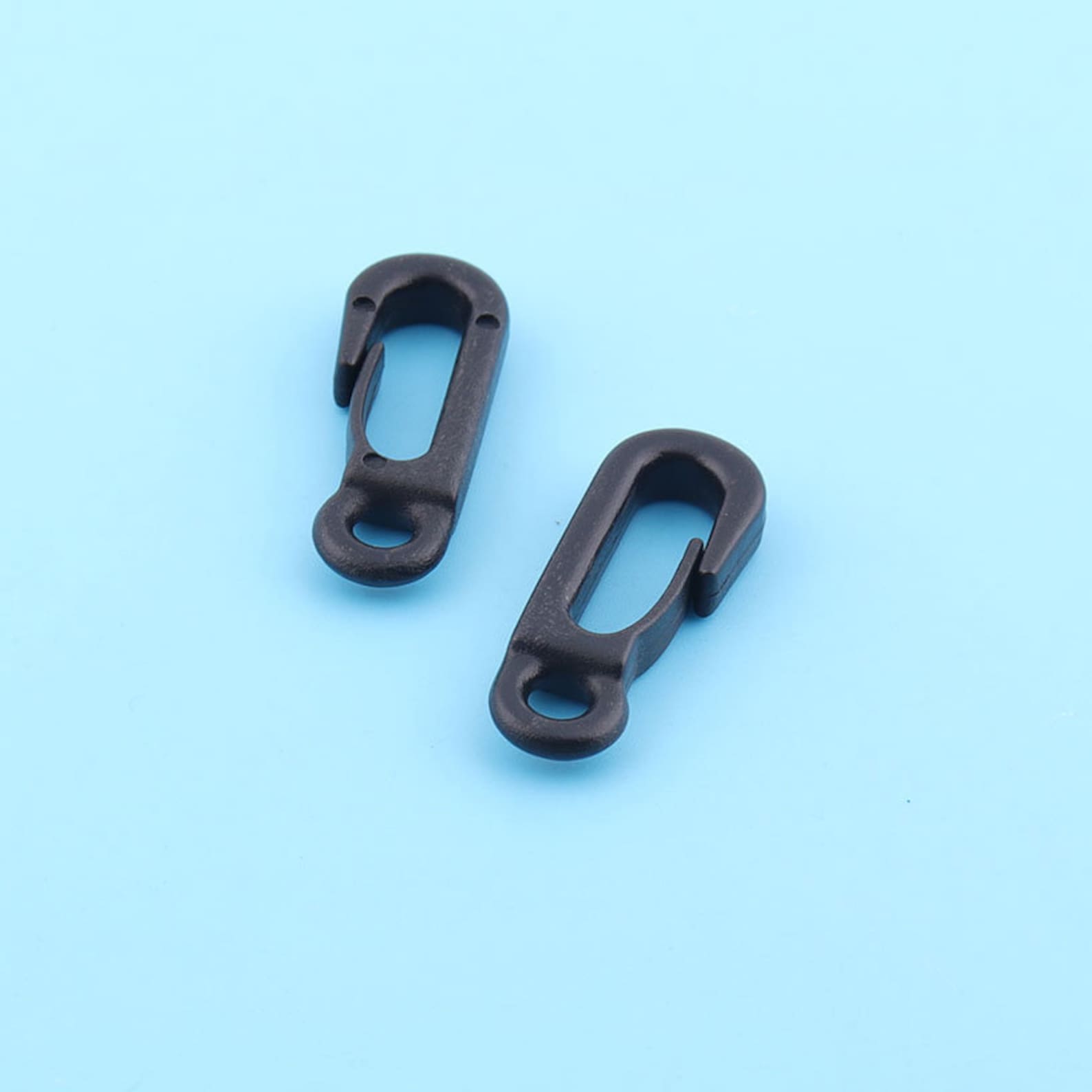 8pcs Snap Hooks Plastic Snap Tilt Hook Clips Plastic Snap Hooks for