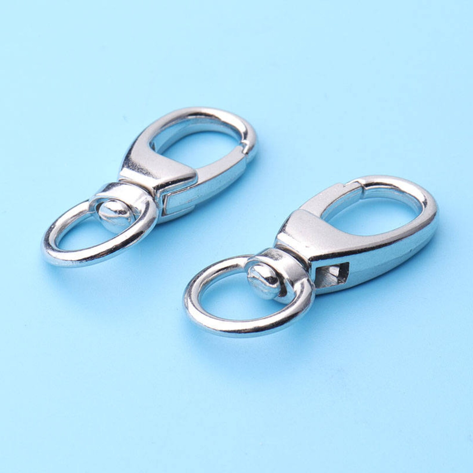 6pcs swivel clasp 1/2inch Silver swivel clasp swivel Hook for Etsy