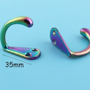Wall Hooks Rainbow Wall Hanger Colorful Hangers Hat Hooks Hanger Supplies