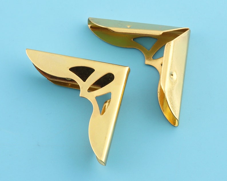 Corner Protector Metal Book Corners Purse Corner 3143 Mm Etsy