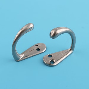wall hooks zinc alloy metal hooks 5 pcs high quality thick furniture hardware sliver hooks coat hooks 36mm*34mm