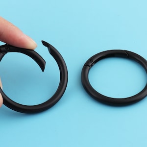 Spring gate ring O ring,round gate ring with black color,inner diametel 38mm connector ring 2/4pcs