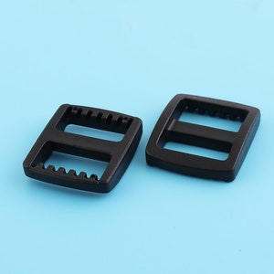 Backpack buckles plastic buckles black buckles 6pcs  webbing Hook buckles Hooks plastic snap buckles 30mm*26mm