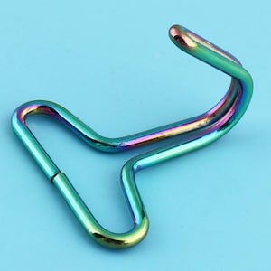 Wall Hook with Rainbow Color,Metal Coat Hooks,Bathroom Hooks,Bedroom Hooks,Handmade Hook