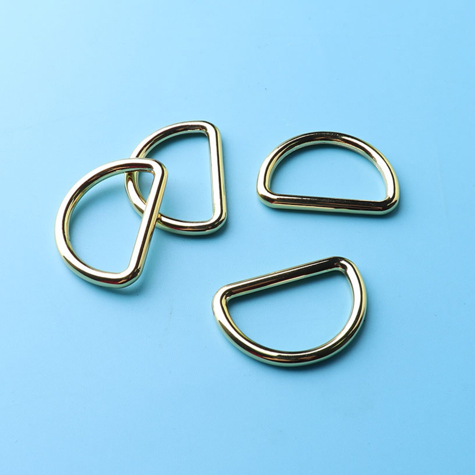 Anello A D In Metallo 2 Cm - Italia - Foto 2