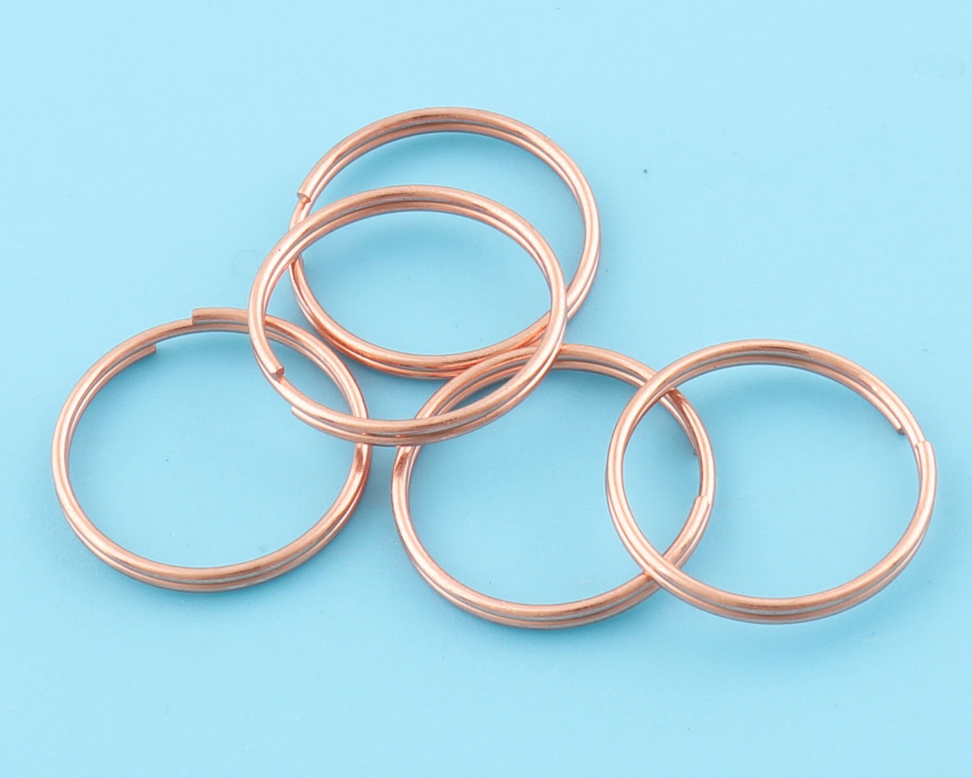 Key Split Rings Key Ring Metal O Rings,double Split Jump Rings,key