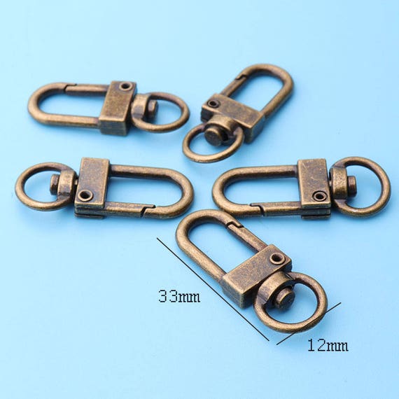 Bag Lobster Claw Clasps Swivel Trigger Clip Snap Hook for webbing 12mm 20mm 25mm 