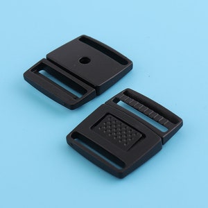 belt buckles 6pcs plastic buckles backpack buckles black buckles webbing Hook buckles Hooks plastic snap buckles 27mm*23mm