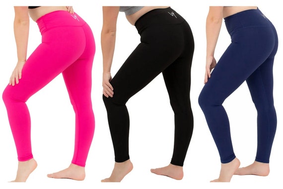 Premium Quality High Waisted Super Cozy Full Length Leggings for Women,tummy  Control Workout Gym Yoga Pants Wear Yourself 