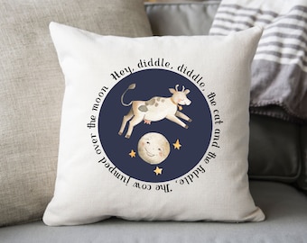 Baby Nursery Pillow Kids nursery rhyme pillow Baby Gift Kids birthday gift kids room decor