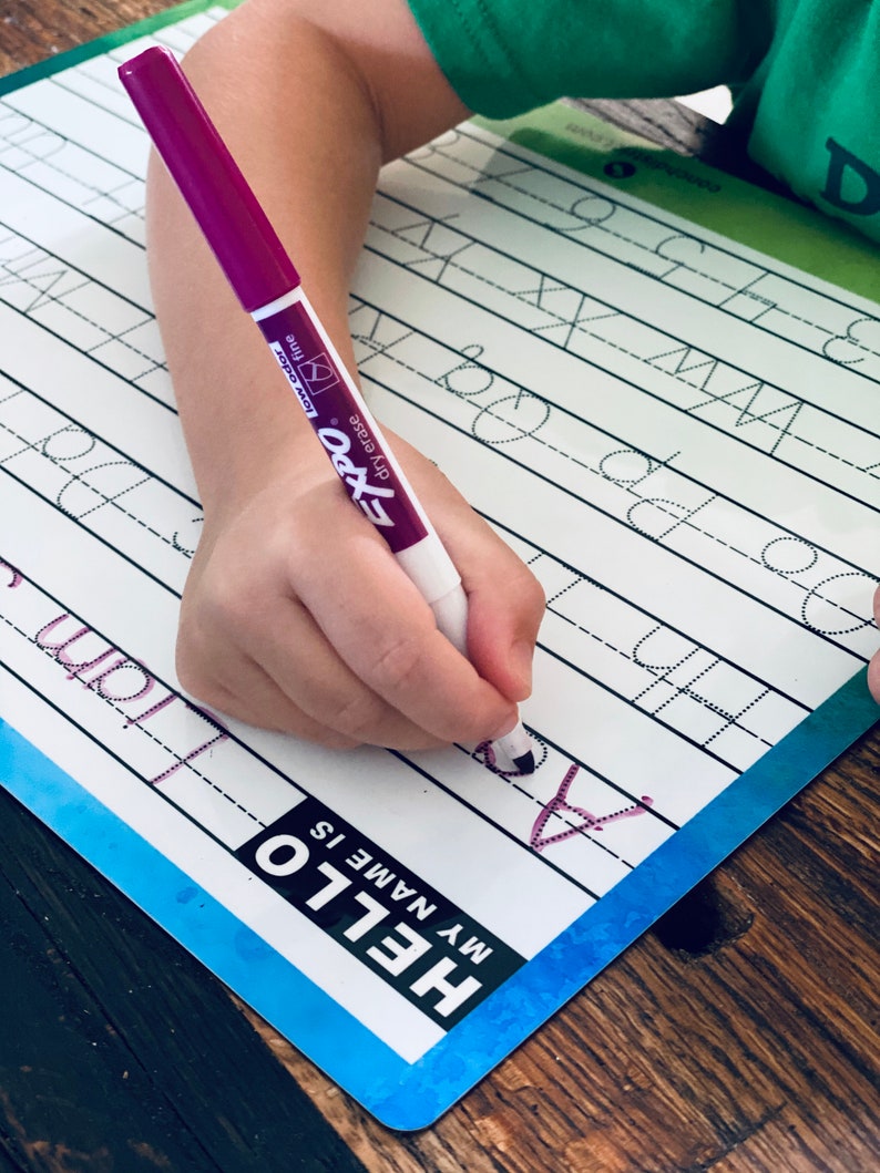 Custom writing board image