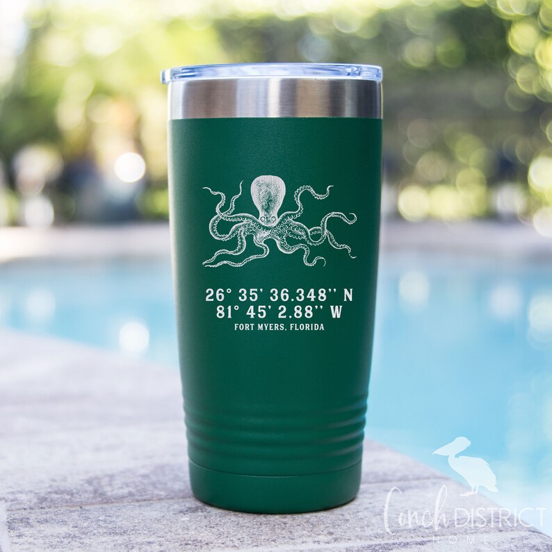 Custom Engraved Tumbler 20 Oz Vacuum Insulated Tumbler Etsy