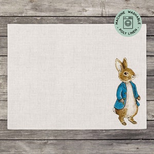 Peter Rabbit Placemat SET Easter Placemats Easter Decor Spring Decor ...