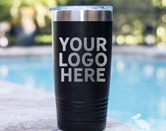 Custom Engraved Tumbler 20 oz Vacuum Insulated Tumbler Corporate Gift Personalized Tumbler Laser Engraved Cup Stainless Steel Tumbler