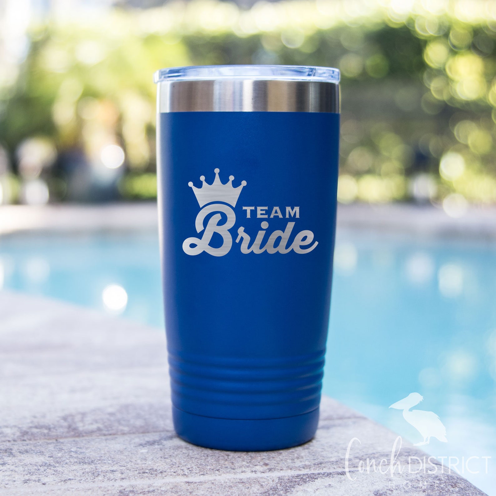 Wedding Tumbler Team Bride Team Groom Mr & Mrs Bride Groom Etsy