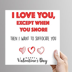 Carte de Saint Valentin. Impression haute qualité, drôle, grossier, plaisanterie