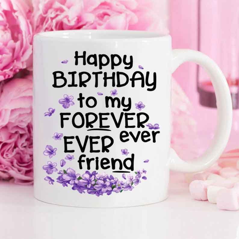 Happy Birthday to My Forever Best Friend Birthday Gift Etsy