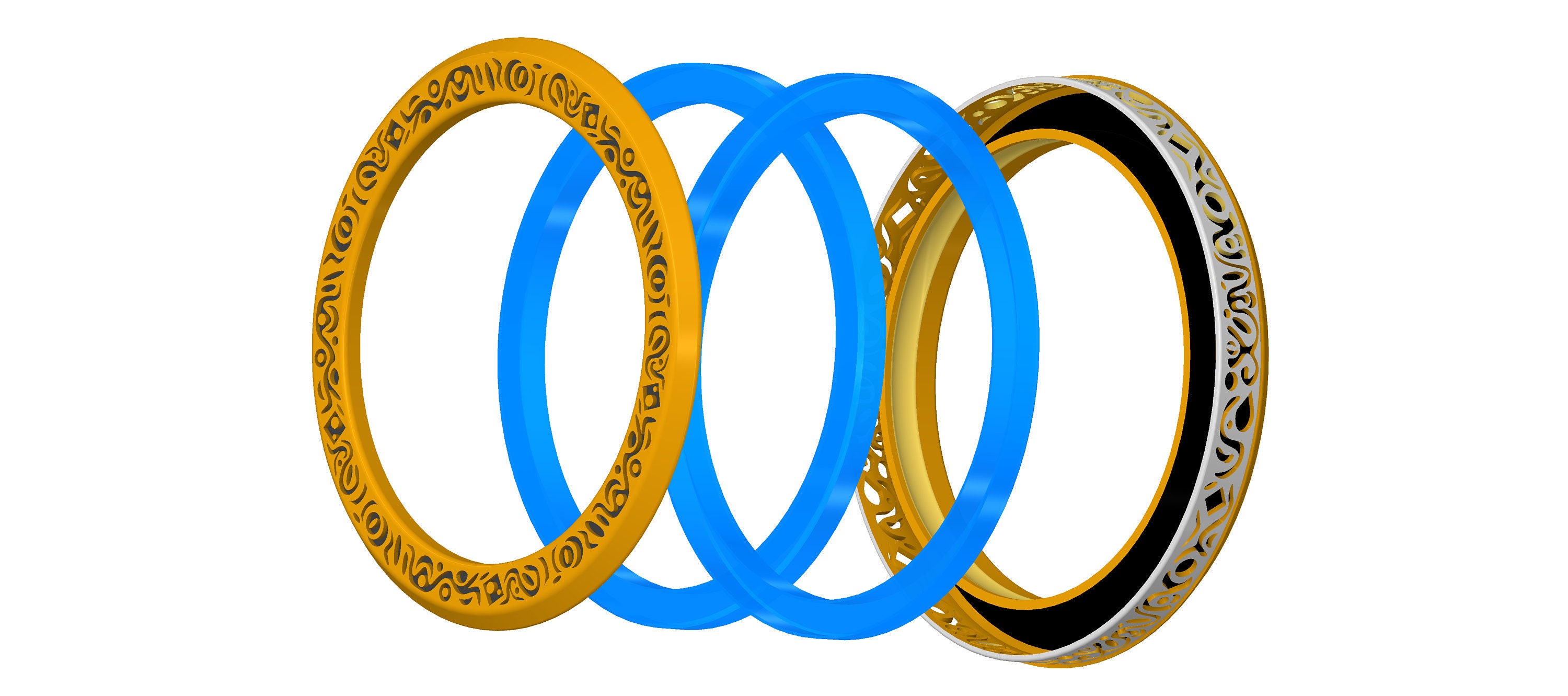 Shang Chi Ten Rings Mandarin Rings Makluan Rings Etsy UK