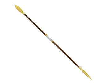 Achilles Spear Cosplay Prop. | Troy | Greek Spear, Doru, Javelin | By Collins Creations 3D