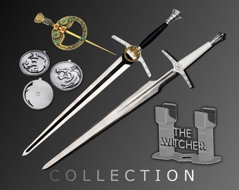 The Witcher Collection Bundle | Witcher Steel and Silver Swords
