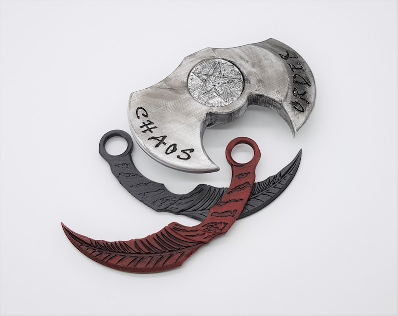 Lucifer Themed Karambit Props Mazikeen Blades Netflix Etsy UK