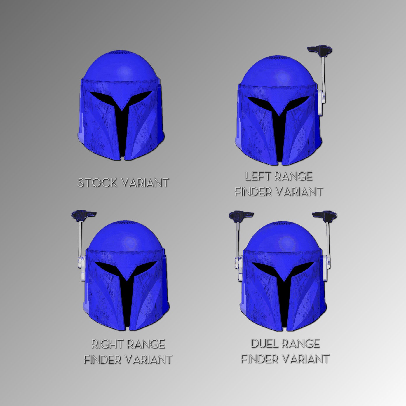 Custom Mandalorian Helmet Bo Katan, Mando, Boba Fett, Nite Owl