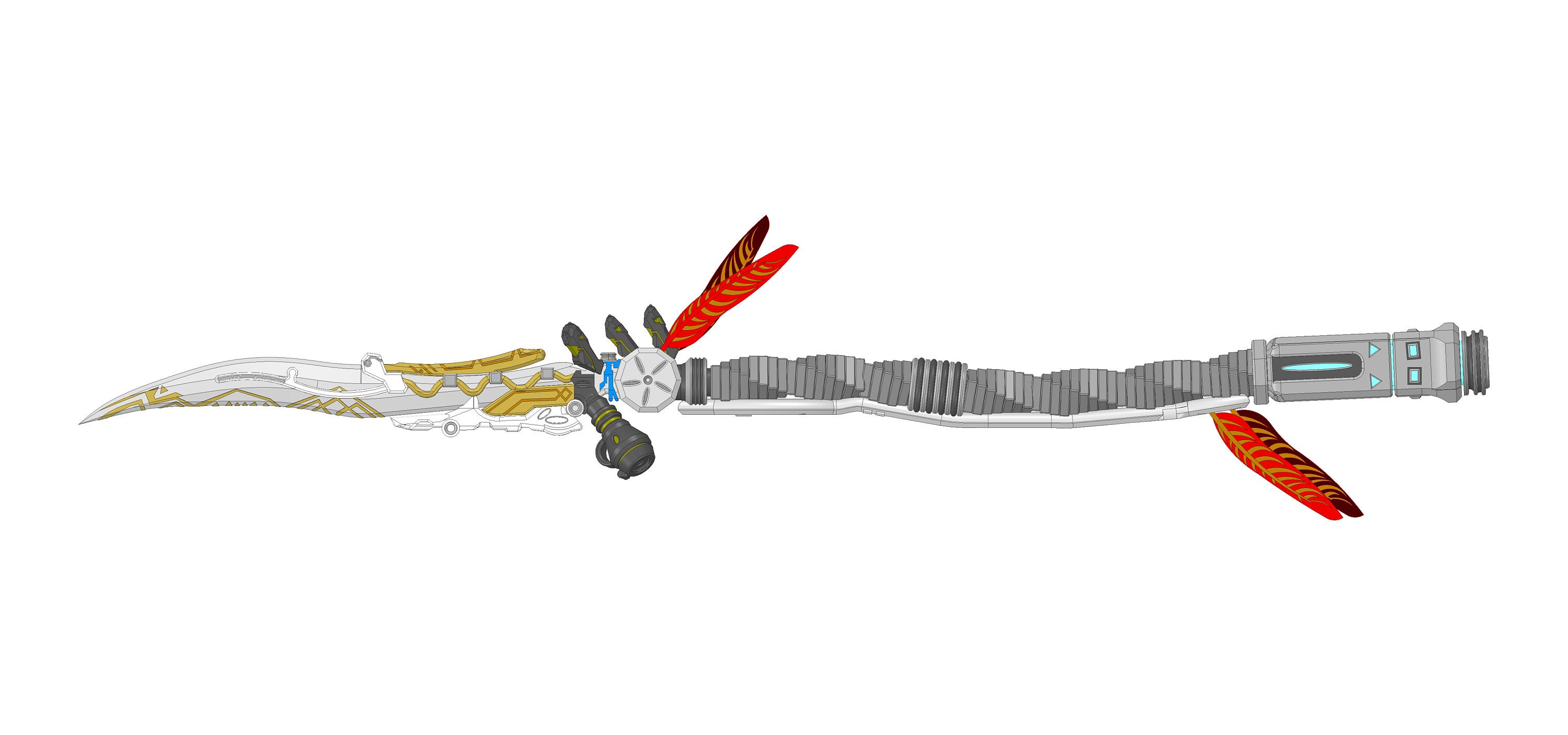 Aloy's Spear Horizon Forbidden West Horizon Zero Dawn Etsy UK