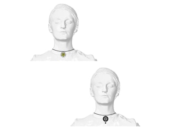 Digital Download Yennefer Halskette, Choker und Kühlschrankmagnet | The Witcher Spiel- und Serienversionen verfügbar | Von Collins Creations 3D