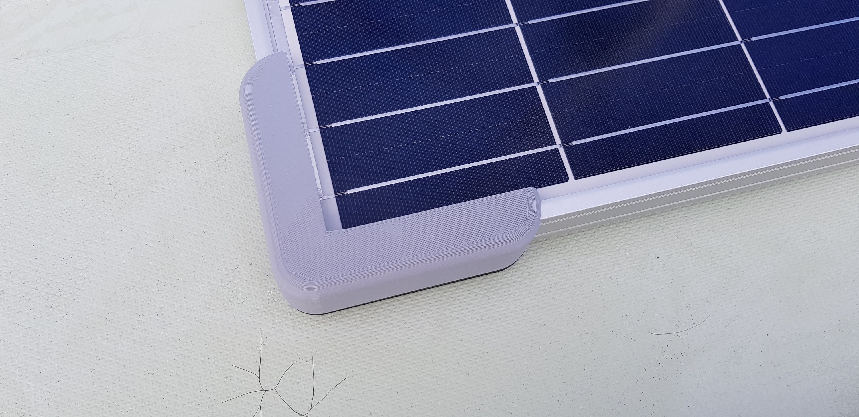 Solar Panel Module Edge Protector Solar Panel Edge Covers | Safety and Handling Modifiers for Stock Solar ...