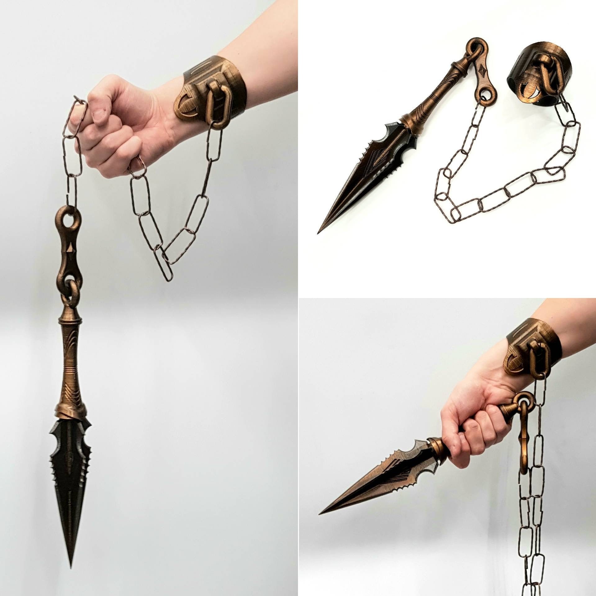 Mortal Kombat 2021 Scorpion Kunai and Vambrace Available Etsy 日本