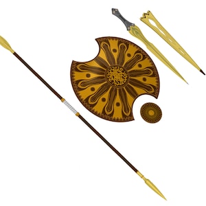 Achilles Collection / Troy Collection | Achilles Sword, Spear, Shield | By Collins Creations 3D
