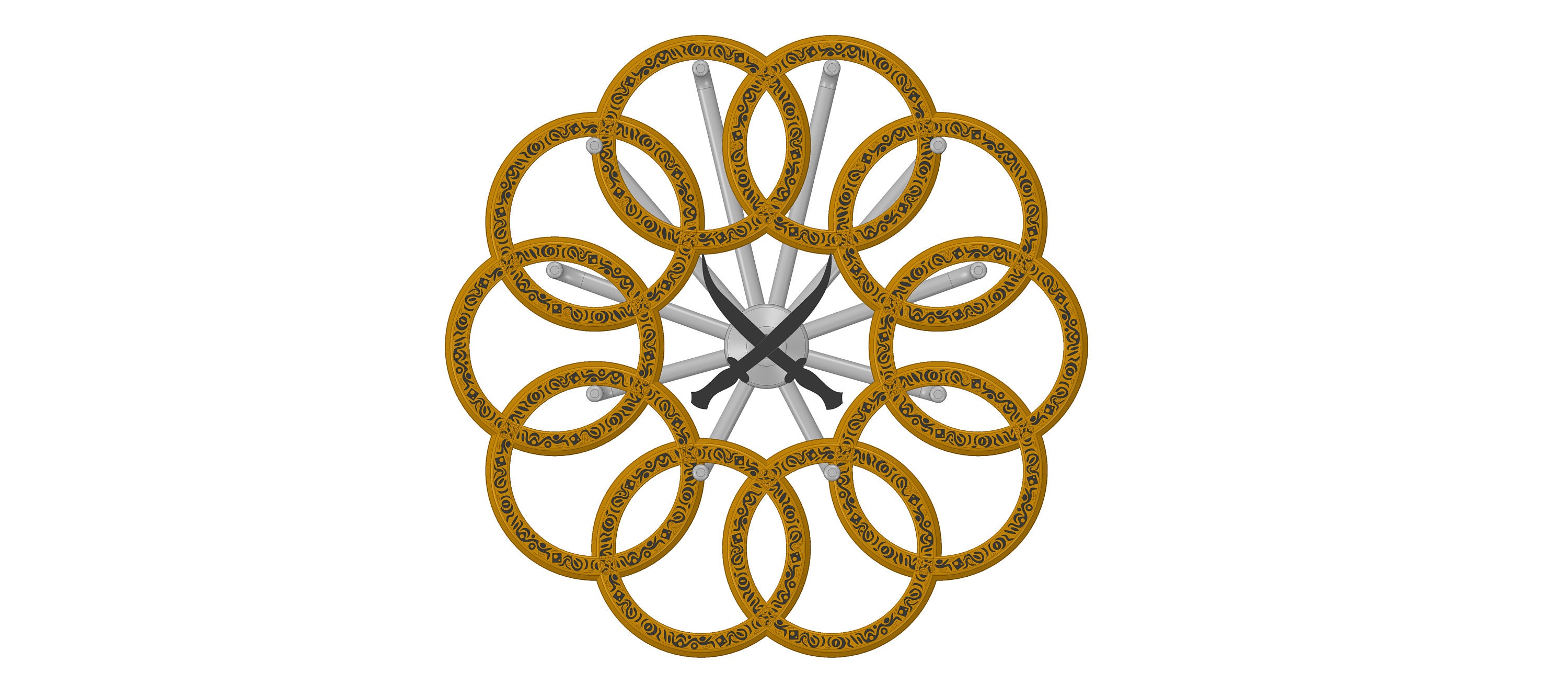 Shang Chi Ten Rings Mandarin Rings Makluan Rings Etsy UK