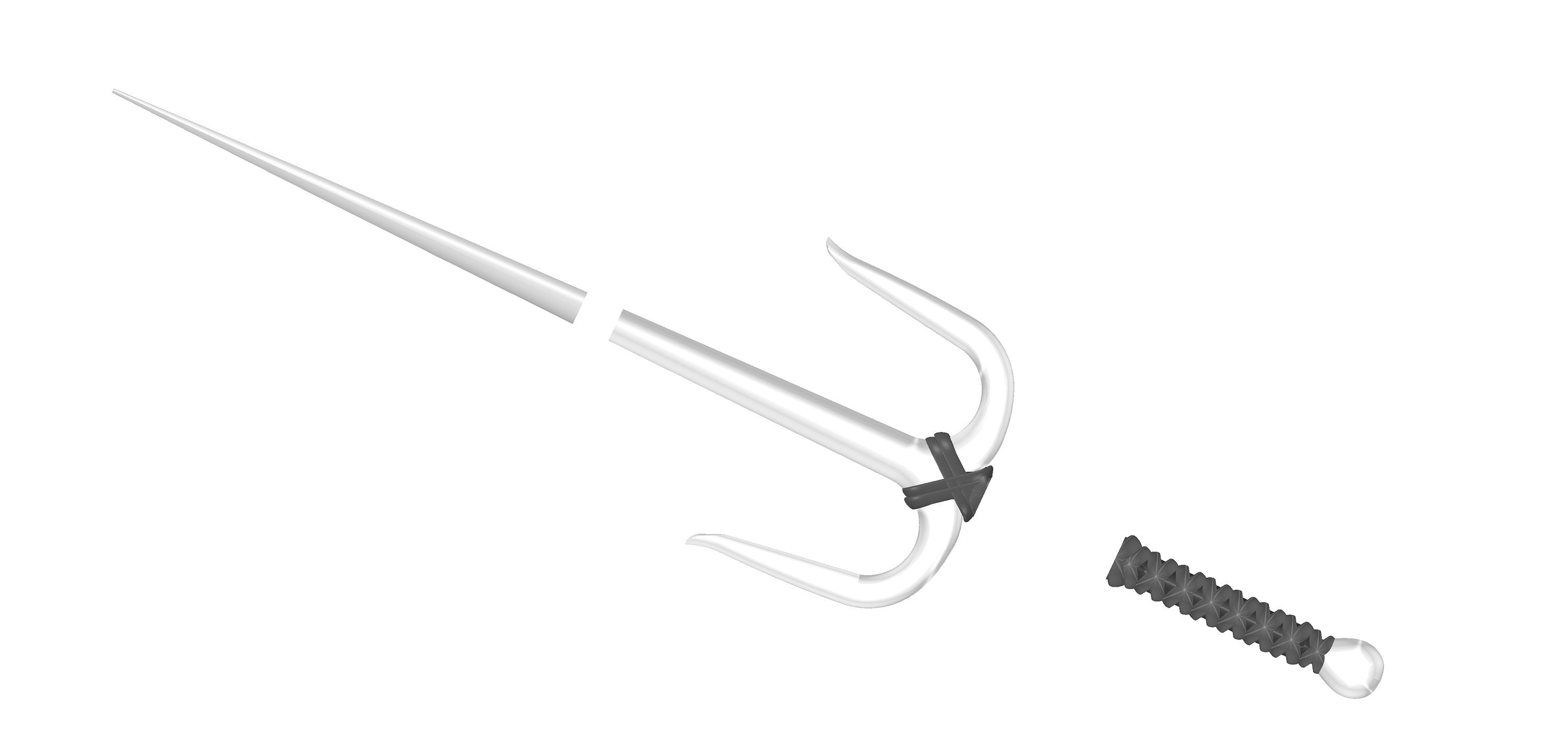 Gabrielle's Sai From Xena Warrior Princess | Display Plinth, Wall