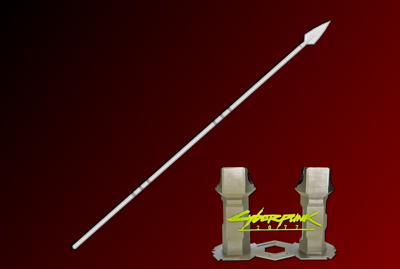 マンダロリアンのベスカー槍 | ディスプレイをより美しく彩る、テーマ